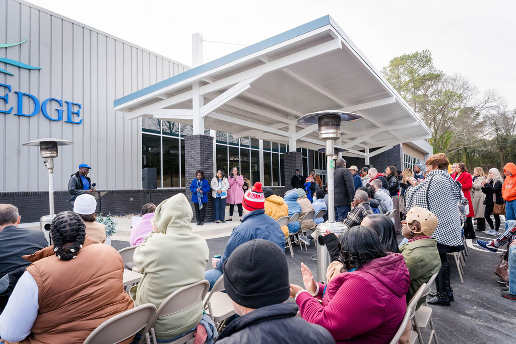 REBH Adult Peer Support and Community Integration Center Ribbon Cutting Freddie Bledsoe